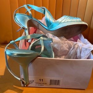 Tiffany blue shoes worn once